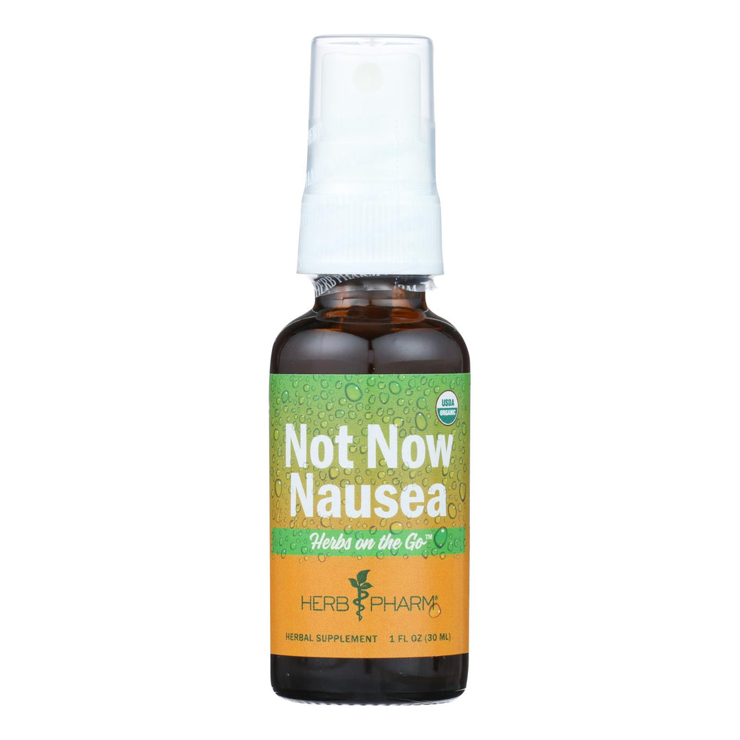 Herb Pharm - Not Now Nausea Hrbs On Th - 1 Each-1 Oz - Maras Green